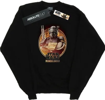 Produktbild von Star Wars - "The Mandalorian" Sweatshirt für Herren BI46434 (M) (Schwarz)
