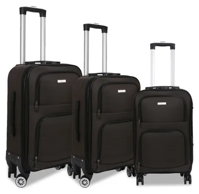 Immagine prodotto di Set di valigie da viaggio - Trolley - Bagaglio - Valigia rigida - Set da 3 pezzi - Serratura TSA - Espandibile del 20%