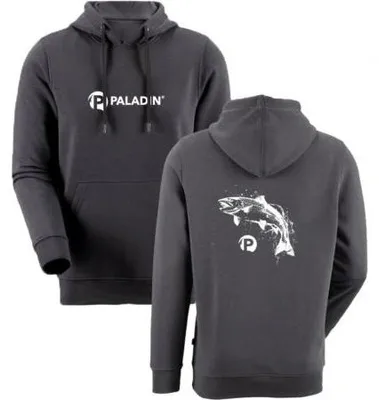 Productafbeelding van Hoodie Paladin Trout, herenmodel (grijs), maat 3XL