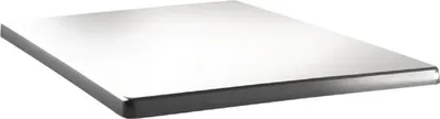 Image de Plateau de table carré Topalit Classic Line blanc 70 cm