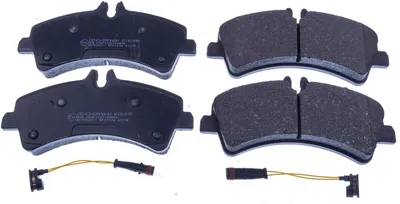 Produktbild von DENCKERMANN Bremsbeläge Satz Hinten Bremsklötze für VW CRAFTER 30-50 Kasten (2E) B110935