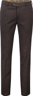 Produktbild von Meyer Herrenhose Modell Bonn mit normaler Passform, aus Baumwolle in Braun