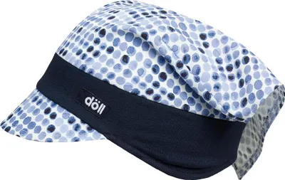 Immagine prodotto di Berretto estivo Döll con sciarpa, 100% cotone, blu