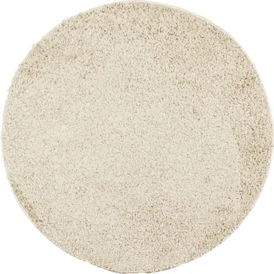 Produktbild von vidaXL Teppich Shaggy Hochflor Modern Golden Ø 160 cm