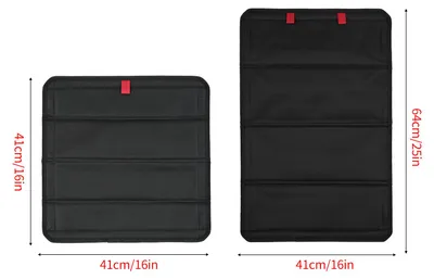 Obrázok produktu pre Roleta do karavanu, skladateľná, magnetická, tienidlo na strešné okno, ochrana proti UV žiareniu, príves pre karavan (40,6 x 40,6 cm, čierna)