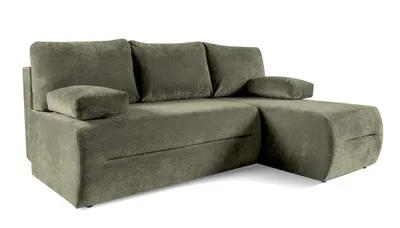Produktbild von Ecksofa LOFER rechts mit Schlaffunktion – 206 × 155 × 93 cm