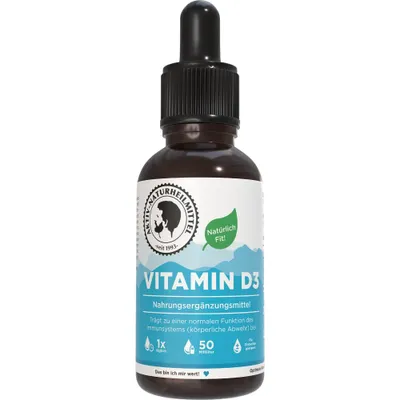 Produktbild von Aktiv Naturheilmittel Vitamin D3 Tropfen 1.000 I.E