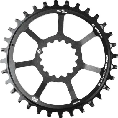 Produktbild von E-thirteen E13 Sl Direct Mount Kettenblatt Schwarz 34t Schwarz 34t