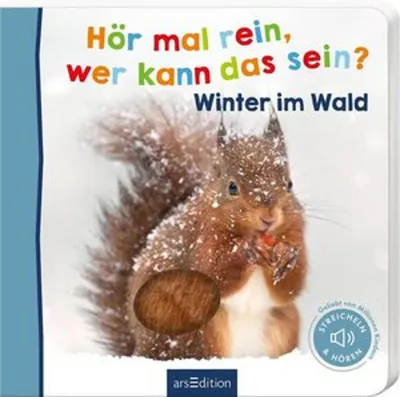 Obrázok produktu pre Hör mal rein, wer kann das sein? - Winter im Wald