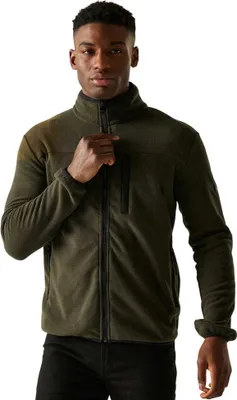 Produktbild von Regatta Aidey Fleece Mit Durchgehendem Reißverschluss Grün L Mann Grün L
