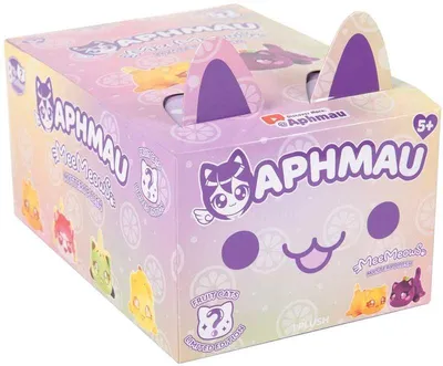 Image de Peluche mystère Aphmau MeeMeows de 15 cm, collection FRUIT : 8 modèles à collectionner.