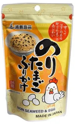 Produktbild von Urashimanori | Furikake Noritama - 60g - Japanische Gewürzmischung - Algen Und Ei - Reisgewürz