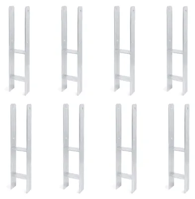 Obrázek produktu pro Sloupek Alberts H ve svazku, žárově pozinkovaný, výška 300 mm, celková výška 600 mm, hloubka 60 mm