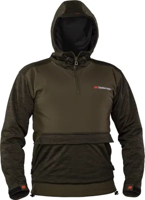 Produktbild von Tandem Baits Leichte Softshell-Jacke für Herren, Männer Softshell Hoodie, Windbreaker Fleecejacke mit Kapuze, Camping Angeln Wandern Outdoor Sport, Wasserdicht Windschutz Atmungsaktiv Size S