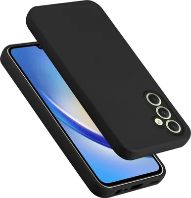 Produktbild von Cadorabo Hülle für Samsung Galaxy A34 5G Hülle Silikon Handyhülle Case aus flüssigem Silikon, Kratzfeste und stoßfeste Schutzhülle für Samsung Galaxy A34 5G