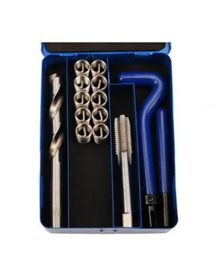 Set Di 30 Pezzi Riparazione Filettatura M8 X 1,25 Mm - Kit Per Filettature Spelate, In Acciaio Inox, Utensili Per Auto