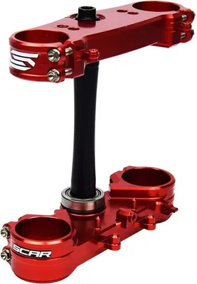 Produktbild von SCAR Triple Clamp Offset 22mm - Red