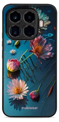 A phone case with a floral design.