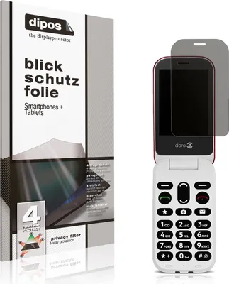 Produktbild von Blickschutzfolie für Doro 6040 matt Schutzfolie Folie Display Schutz dipos