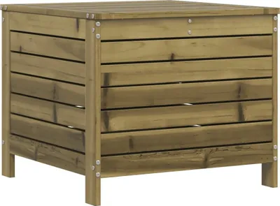 Image de vidaXL Tabouret de jardin 62x63,5x53,5 cm Bois de pin imprégné