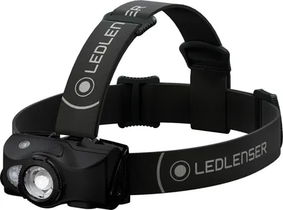 Produktbild von Ledlenser MH8 Stirnlampe, schwarz, Kopflampe, bis 600 Lumen, 200m Leuchtweite, bis 40 Std. Laufzeit, IP54, wiederaufladbar