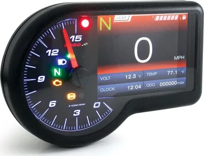Produktbild von KOSO RX3 Tacho Tachometer Drehzahlmesser Multifunktion universal Motorrad Roller