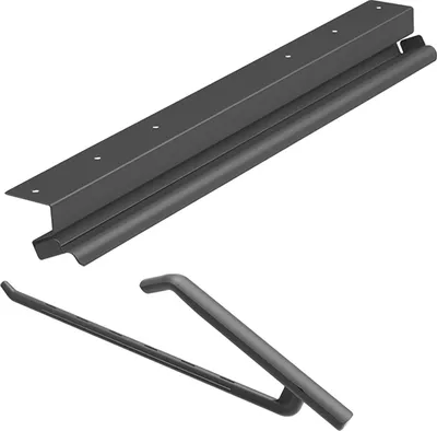 Obrázek produktu pro Věšák na kalhoty Peka s 15 ramínky na kalhoty Lina Basic - věšák na kalhoty + ramínko vhodný pro skříně s KB 800 mm antracitová barva