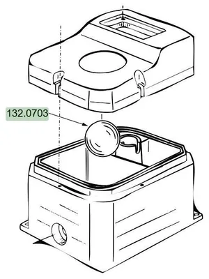 Produktbild von Suevia Schwimmerkugel Ø 250mm - 132.0703