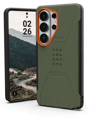 Produktbild von Urban Armor Gear Civilian, Cover, Samsung, Galaxy S26 Ultra, 17,5 cm (6.9"), Orange, Olive