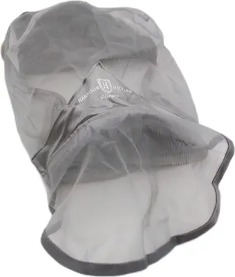 Produktbild von Harrison Howard Fliegenmaske Pferdezubehör CareMaster XL UV Schutz Komfort Silber Kaltblut