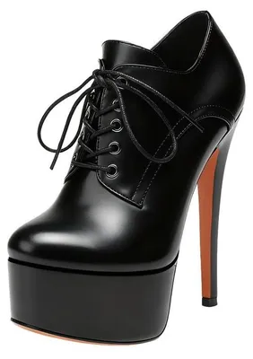 Productafbeelding van Hoge Hakken Pumps - Vegan Plateau-Stiletto - Laklook - Dames Schoenen