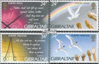 Produktbild von Briefmarken Gibraltar 1995 Mi 710-713 (kompl.Ausg.) postfrisch Europa