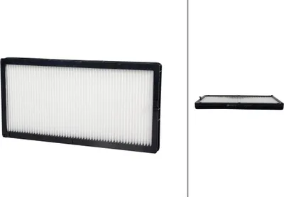 Immagine prodotto di Filtro abitacolo Filtro antipolline 329 x 163 mm HELLA per BMW Serie 5 e altri modelli