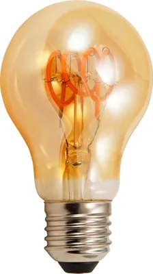 Produktbild von LED Filament Glühlampe McShine "Retro", E27, 4W, 280 lm, warmweiß, goldenes Glas
