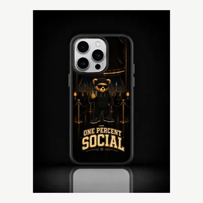 Produktbild von iPhone 15 Pro Hülle Handyhülle Schutzhülle Case mit Kein Reden Motiv – LUNØIR ©