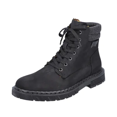 Produktbild von Rieker Schnürstiefel - Schwarz Synthetik Größe: 41 Normal