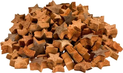 Produktbild von Kokos Stern Mini Natur, Durchmesser 3cm, verpackt mit  100 Stück