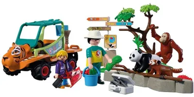 Produktbild von 72072 Animals & Friends Zoo: Tierpflegermobil
