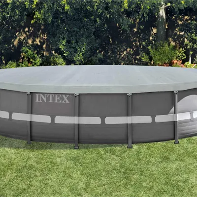Produktbild von Intex 28041, Poolabdeckung, Überirdischer Pool, Rund, Blau, PVC, Polyethylen, 5,49 m
