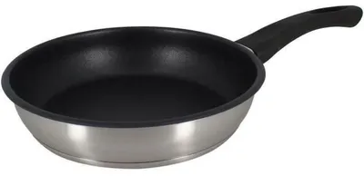 Produktbild von Bratpfanne – MENASTYL – 6020244 – Edelstahl – 20 cm – Geeignet für alle Herdarten, inklusive Induktion