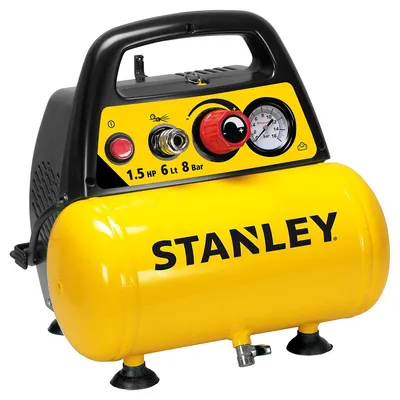 Produktbild von Stanley OIL-FREE COMPRESSOR 6L+PNEUMATIC KIT STANLEY