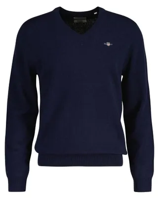 Image de Pull Gant Pull en maille Col en V