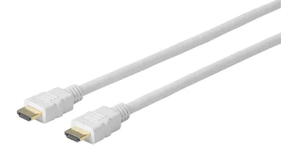 Imagen del producto de Vivolink PROHDMIHD2W, 2 metros, HDMI Tipo A (estándar), HDMI Tipo A (estándar), 4096 x 2160 píxeles, compatible con 3D, color blanco