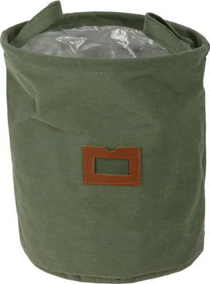 Obrázok produktu pre Textilný košík s okienkom a rukoväťou, Ø 24 cm
