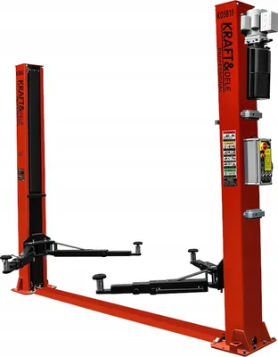Zdjęcie produktu dla Automatyczna hydrauliczna podnośnik samochodowy dwukolumnowy, 230 V, 2,2 kW, model KD5815