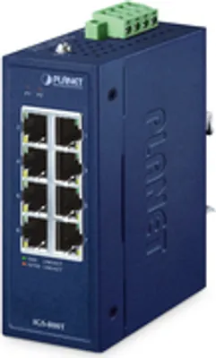 Produktbild von PLANET Industrial 8-Port 10/100/1000T Switch        IGS-800T