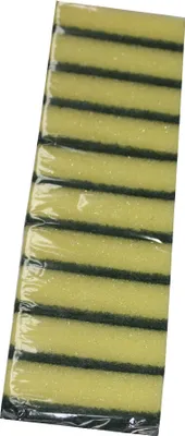Produktbild von Aledin Topfreiniger 10er 8.5x5.5x2.5 gelb - grün