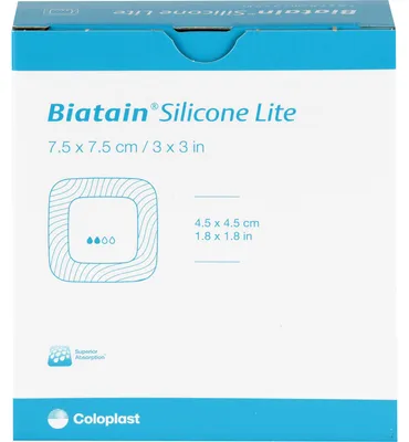 Produktbild von Biatain Silicone Lite Schaumverband, 10 St VER