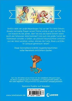 Produktbild von Die schönsten Leselöwen-Geschichten zum ersten Selberlesen - Elfen, Feen und Einhörner