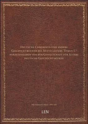 Productafbeelding van Deutsche Chroniken: Geschichte des Mittelalters, Teil 1
